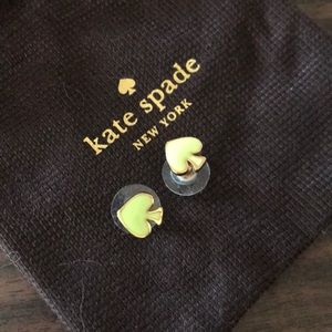 Kate Spade original spade stud earrings
